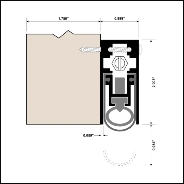 Automatic Door Bottom